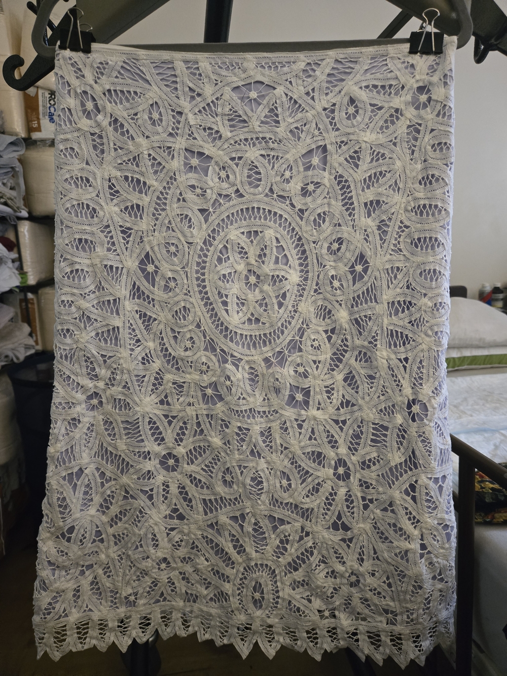 Beautiful Battenberg Lace Skirt